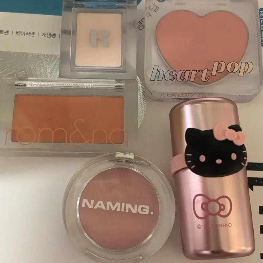 [BUNJANG] Rom&nd, Etude, Naming, Holika Holika, Wakemake Blush & Eyeshadow Bundle / 화장품들 급처해요!!!