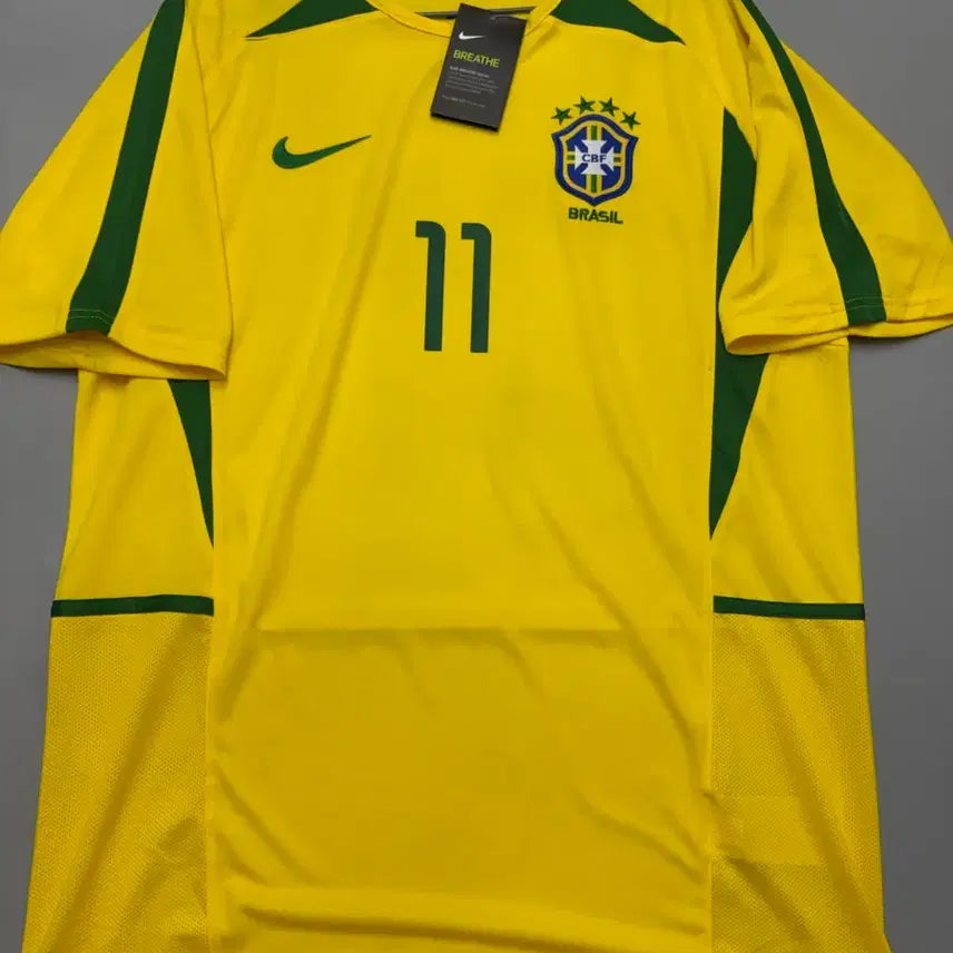 [BUNJANG] Retro Vintage Brazil Football Jerseys (Ronaldinho, Ronaldo) / 레트로 빈티지 브라질 호나우지뉴, 호나우두 유니폼