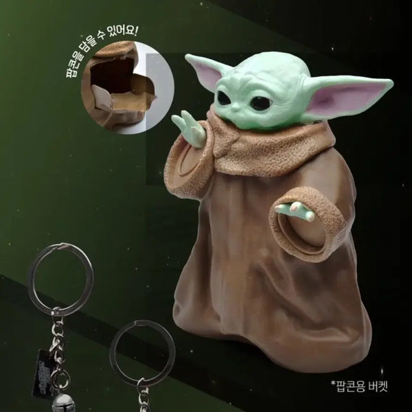 [BUNJANG] The Mandalorian Grogu Popcorn Bucket / 만달로리안 앤 그로구 그로구 팝콘통 버켓