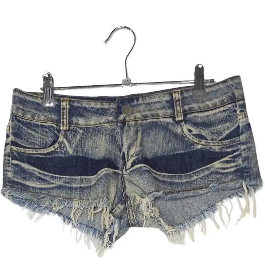 [BUNJANG] Vintage Washed Cut-Off Denim Shorts / 빈티지 컷오프 데님 숏팬츠