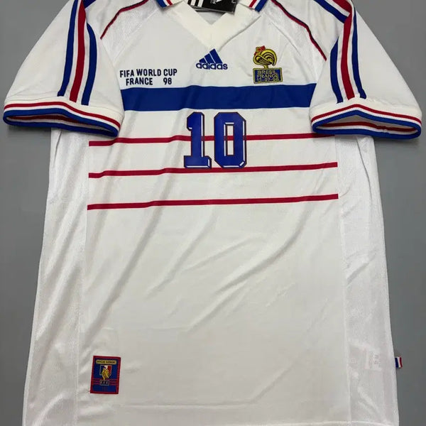 [BUNJANG] Retro Vintage France Away Zidane, Henry Jersey / 레트로 빈티지 프랑스 어웨이 지단, 앙리 유니폼