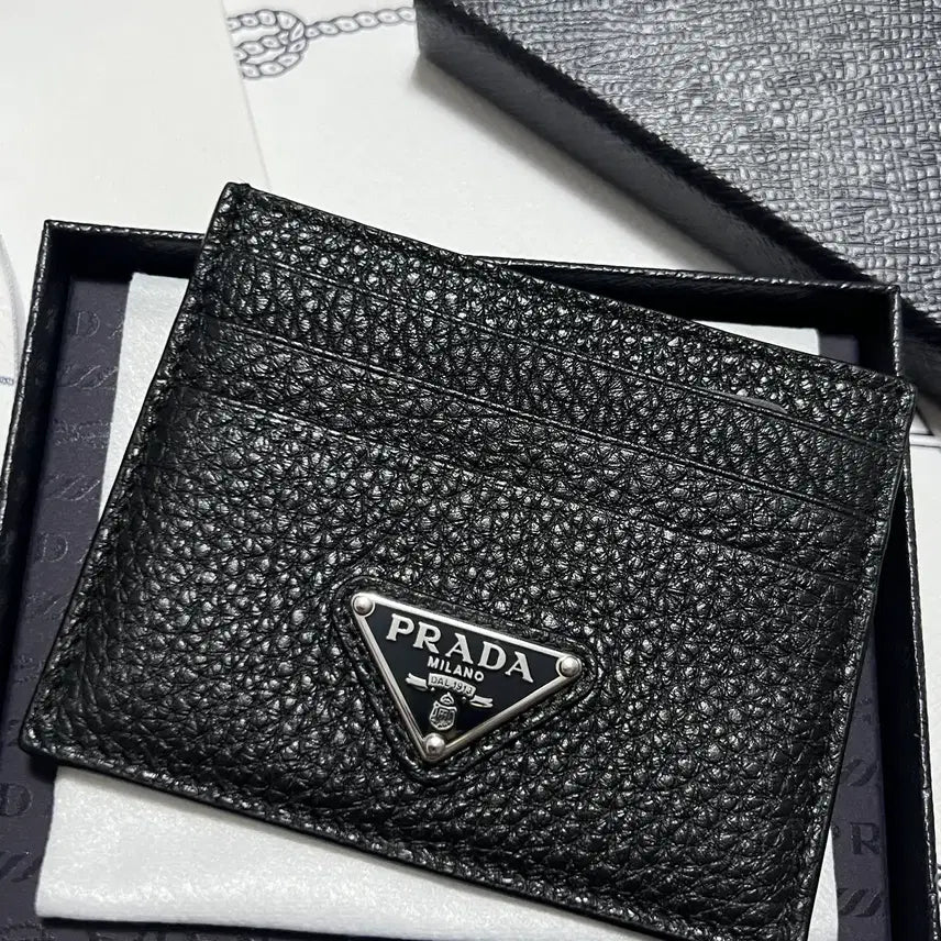 [BUNJANG] Prada Leather Card Wallet / 프라다 카드 지갑