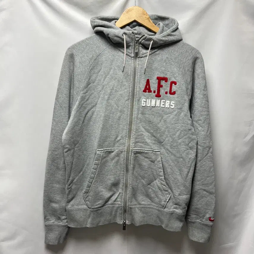 [BUNJANG] Nike Arsenal Gunners Old Grey Hoodie Zip-up L / [정품/L] 나이키 아스날 거너스 올드 그레이 후드집업