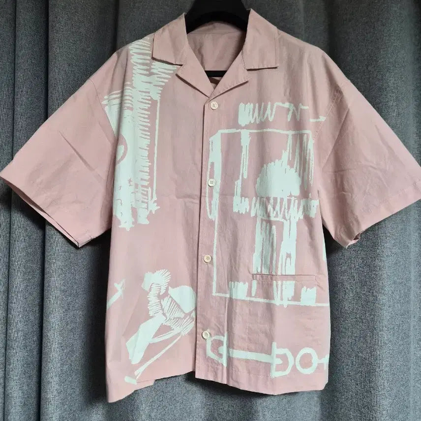 [BUNJANG] System Homme Open Collar Shirt / 시스템옴므 오픈카라 셔츠 팝니다