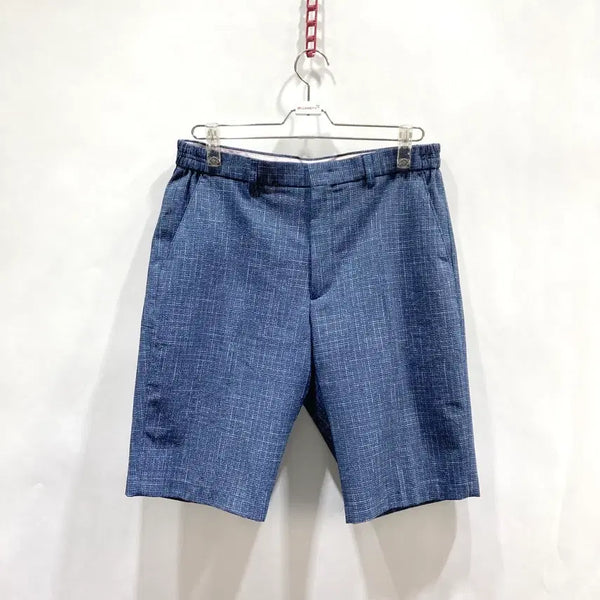 [BUNJANG] Bruno Baffi Men's Navy Check Summer Shorts 34 / 브루노바피 남성 여름 반바지 네이비 체크34
