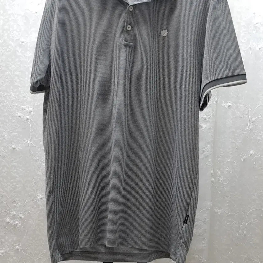 [BUNJANG] Lafuma Striped Collar T-Shirt Size 105 / 라푸마 카라티셔츠  105