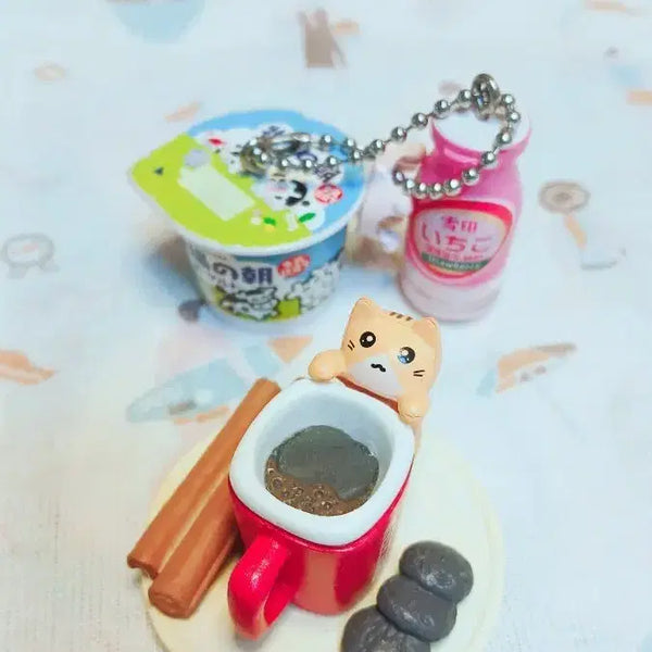 [BUNJANG] Nekkochan Coffee Figure / 커피에 빠진 네꼬짱 피규어(일본직수입상품)