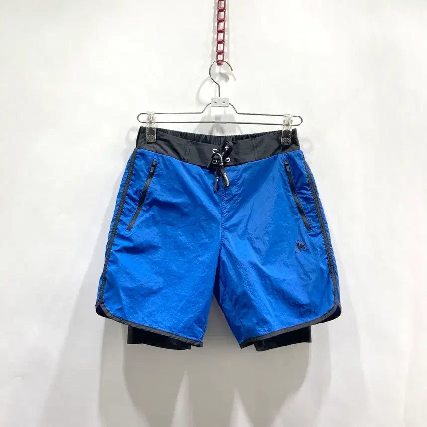 [BUNJANG] Le Coq Sportif Men's Blue Shorts M / 르꼬끄 스포르티브 남성 반바지 블루 m
