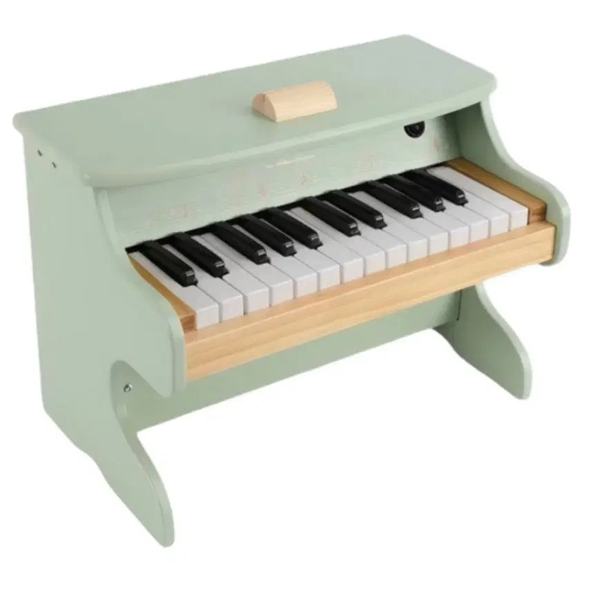 [BUNJANG] Wooden Mini Digital Piano - 25 Keys, Volume Control, Beginner Friendly / 원목 미니 피아노 디지털 피아노 볼륨 조절 초보용 25키