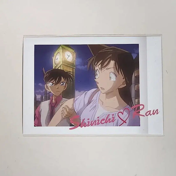 [BUNJANG] Detective Conan Vol. 1 Pashacolle Shinichi Ran Photocard / 명탐정코난 파샤코레 포토카드 1탄 신이치 란 남도일 유미란