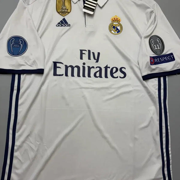 [BUNJANG] Retro Vintage Real Madrid Ronaldo, Bale, Benzema Jersey / 레트로 빈티지 레알마드리드 호날두, 베일, 벤제마 유니폼