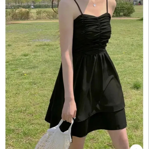 [BUNJANG] Black Summer Dress / 여름 블랙 원피스