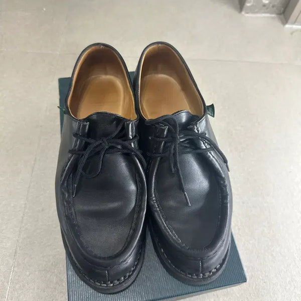 [BUNJANG] Paraboot Michael Black Leather Shoes Size 42 / 피라부트 미카엘 블랙 42 판매합니다.