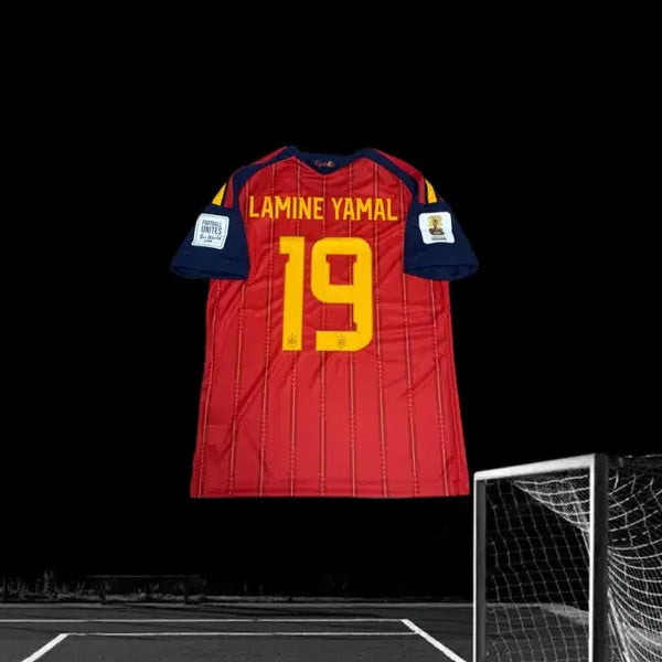 [BUNJANG] Spain National Football Team 2026 World Cup Final Version Laminaia Mal Jersey / [택체 새상품] 26-28 스페인 홈 라민야말 월드컵 결승버전 유니폼