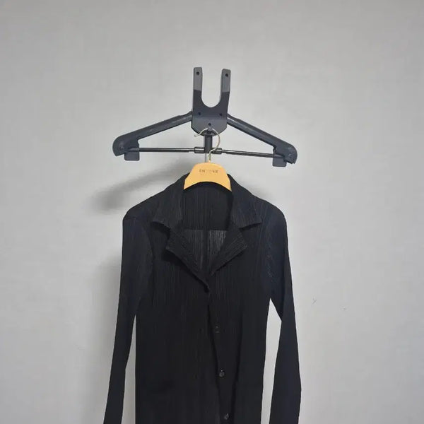 [BUNJANG] Pleats Please Black Shirt / 플리츠미 셔츠 블랙