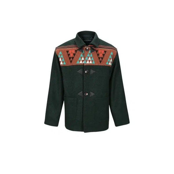 [BUNJANG] Andersson Bell Knit & Wool Half Jacket / 앤더슨벨  니트& 울 하프 자켓