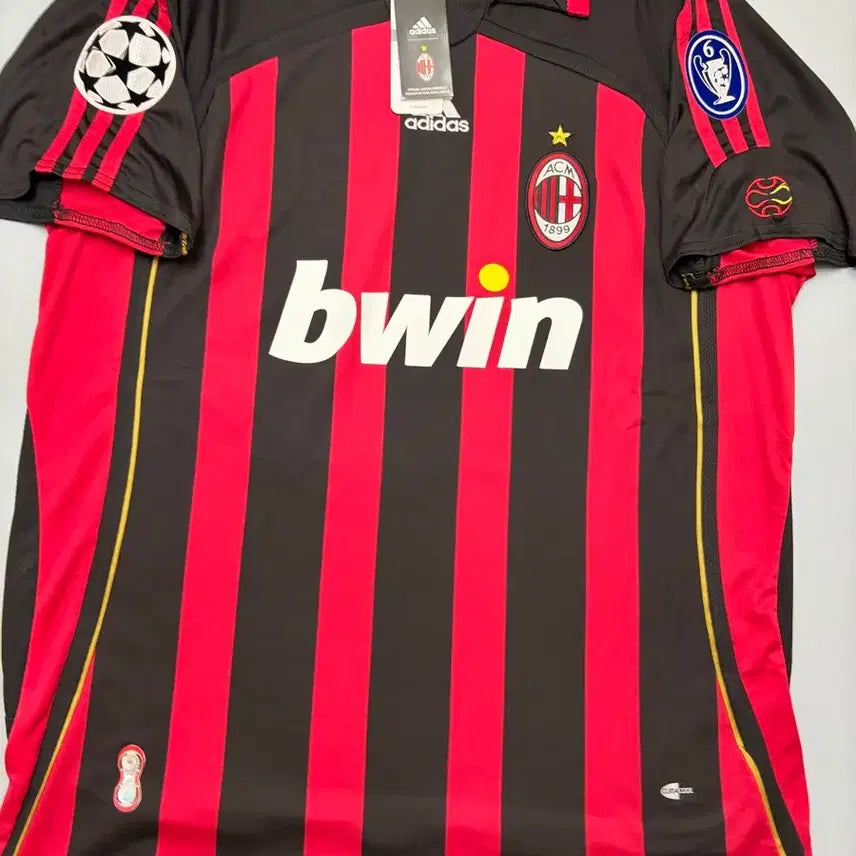 [BUNJANG] Retro AC Milan Andrea Pirlo & Kaka Home Jersey / 레트로 빈티지 AC밀란 홈 피를로, 카카 유니폼