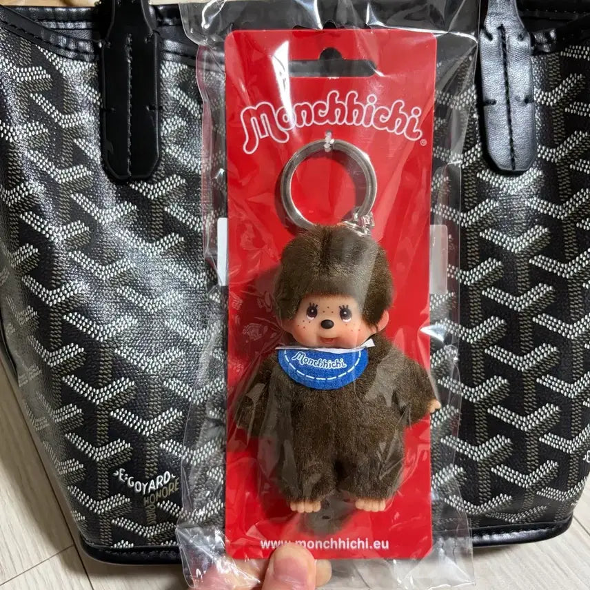[BUNJANG] Monchhichi Mini Boy Keychain (European Edition) / [새상품] 유럽판 몬치치 미니 보이 키체인