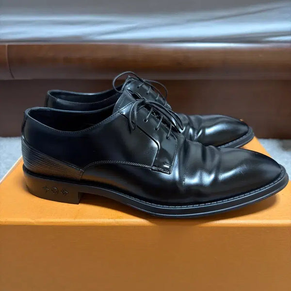 [BUNJANG] Louis Vuitton Kensington Derby Shoes Black Size 270 / 루이비통 켄싱턴 더비 슈즈 블랙 270
