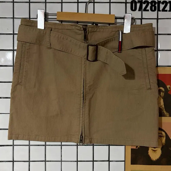 [BUNJANG] Tommy Hilfiger Corduroy Skirt Beige M / 타미힐피거 코듀로이 스커트 베이지 M 0728