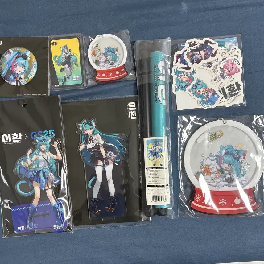 [BUNJANG] Leehwan Mint Acrylic Goods Full Set / 이환 민트 아크릴 굿즈 풀세트
