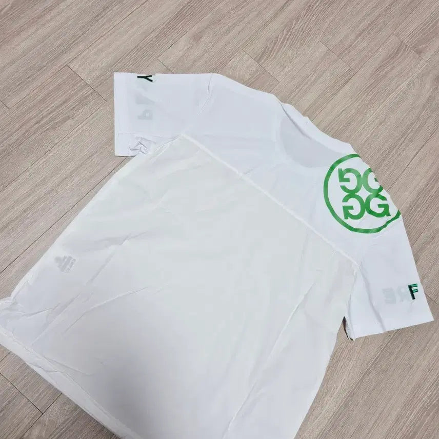 [BUNJANG] G/FORE Women's Woven Golf T-Shirt White / 새상품)지포어여성우븐골프티셔츠 지포어골프