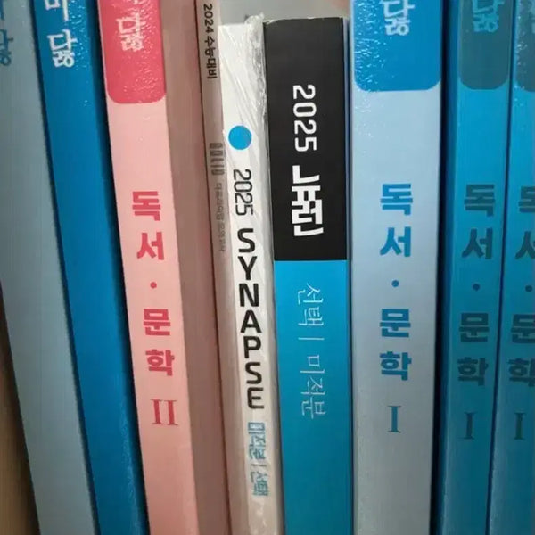 [BUNJANG] 2025 Hyunwoo Jin Neuron Calculus Math Books Bundle Set / 2025 뉴런 시냅스 현우진 미적분 마닳 독서 문학 일괄 메가스터디