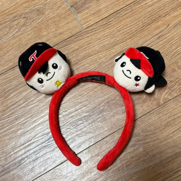 [BUNJANG] LG Twins Lucky Star Headband / LG 트윈스 럭키스타 머리띠