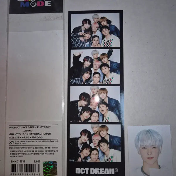 [BUNJANG] NCT Dream Jisung Photocard Set / 엔시티 드림 nct dream 포토세트 지성 인생네컷 증사