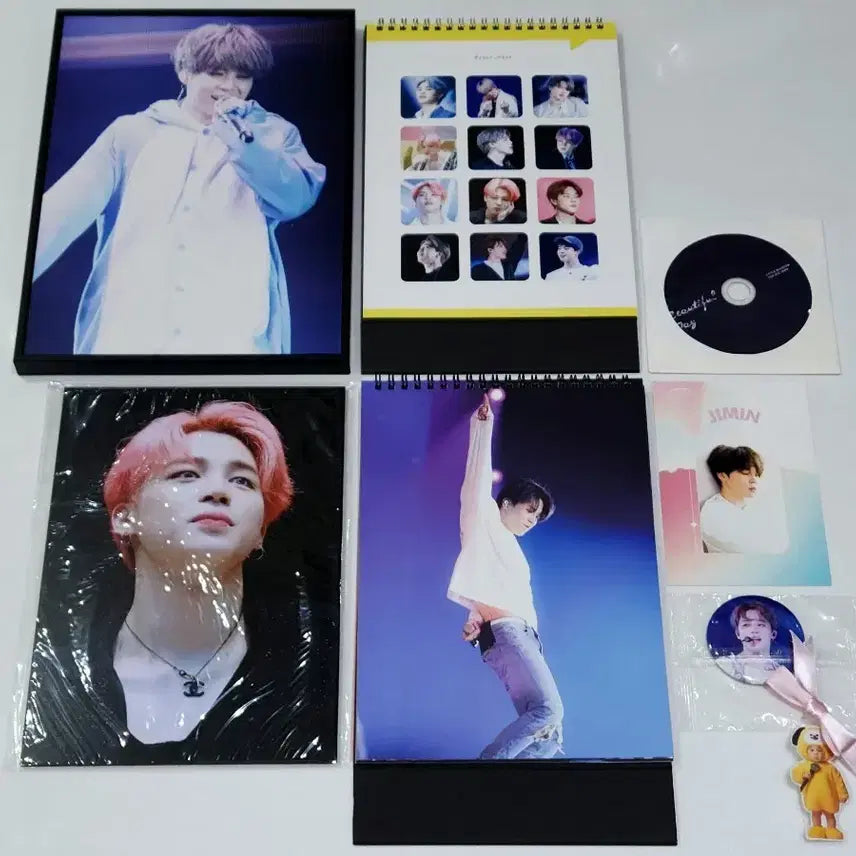 [BUNJANG] BTS Jimin Home Master Frame, Calendar Bundle Set / 방탄소년단 지민 홈마 액자, 달력들 bts jimin