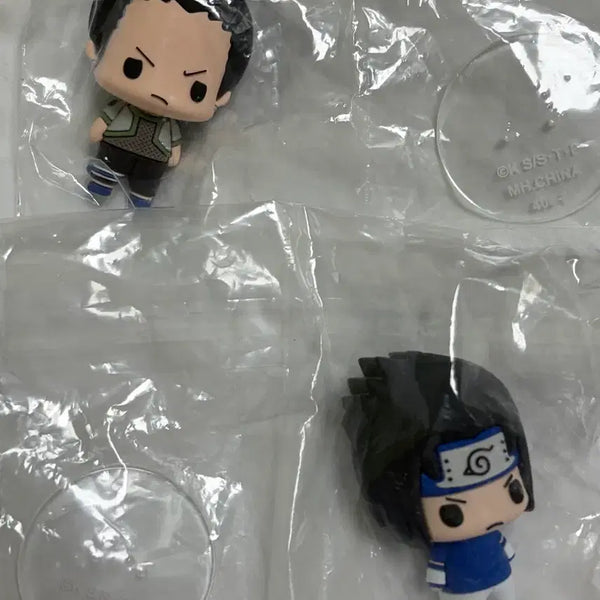 [BUNJANG] Naruto Chocorin Figure Bundle Set - Sasuke, Shikamaru / 일괄)나루토 초코링 초코린 피규어 사스케 시카마루