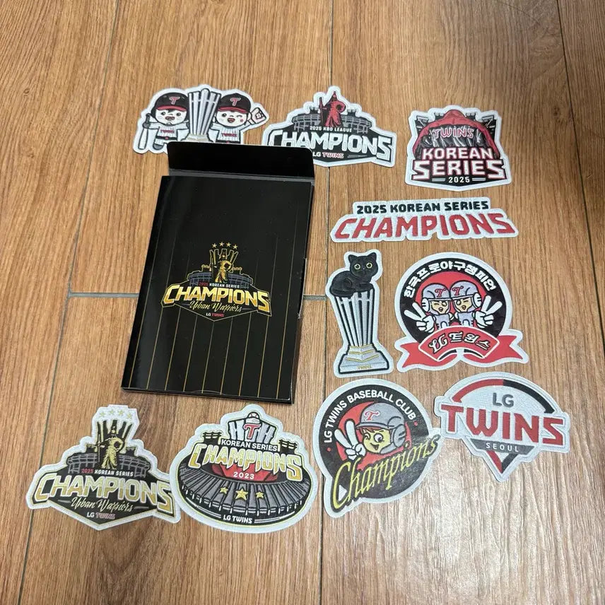 [BUNJANG] LG Twins 2025 Champions Sticker Set / LG 트윈스 2025 챔피언스 스티커 세트