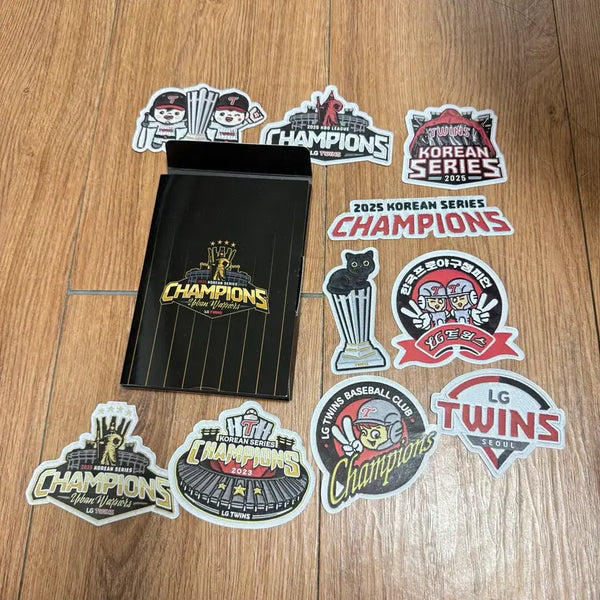 [BUNJANG] LG Twins 2025 Champions Sticker Set / LG 트윈스 2025 챔피언스 스티커 세트