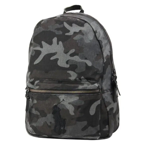 [BUNJANG] Polo Big Pony Military Camo Backpack Bag / 국내 유일매물) 폴로 빅포니 밀리터리 카모 백팩 가방