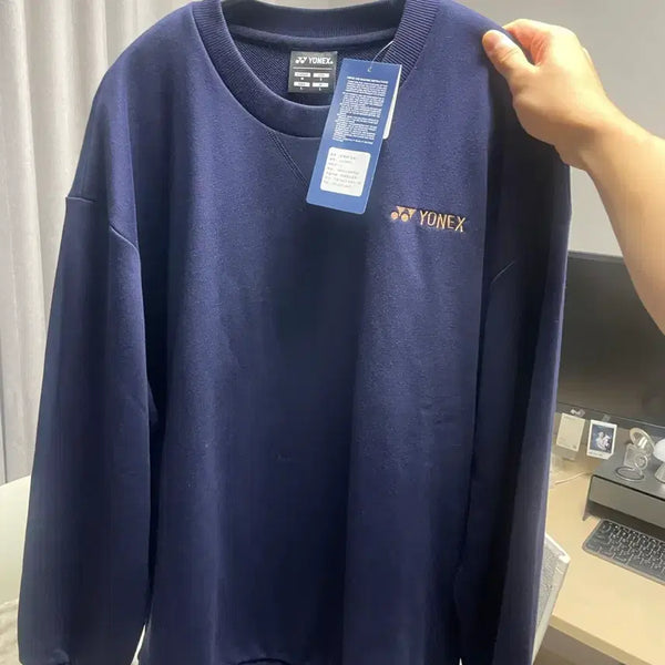 [BUNJANG] Yonex Sweatshirt Navy / 요넥스 맨투맨