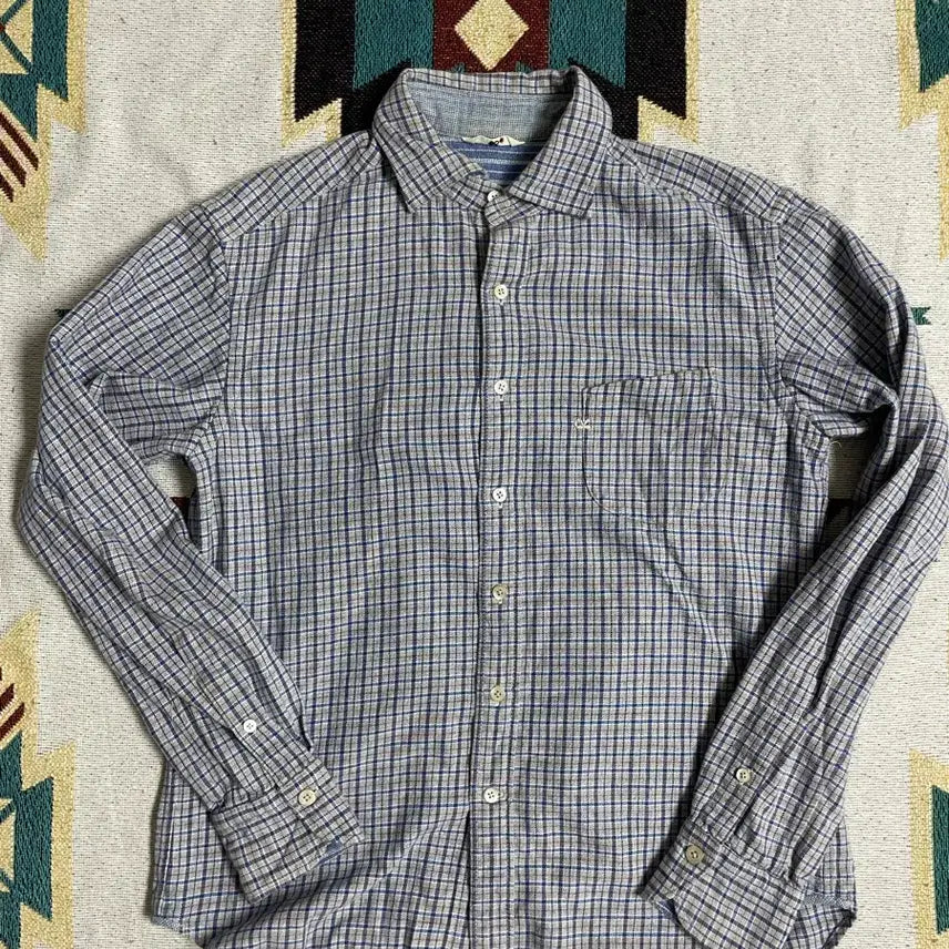 [BUNJANG] 45RPM Checked Shirt (L) / 45RPM 체크 셔츠(L)