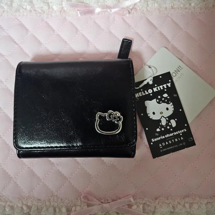 [BUNJANG] Sanrio L Roj's Farm Kitty Wallet Black Limited Edition / (일본정품/한정판) 산리오 로리즈팜 키티 지갑 블랙