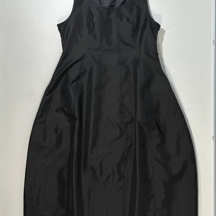 [BUNJANG] Ethos Nylon Balloon Dress Black / 에토스 ethos  나일론 벌룬 원피스 블랙