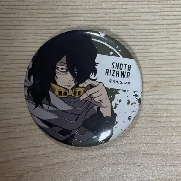 [BUNJANG] My Hero Academia Aizawa Can Badge / 히로아카 아이자와 캔뱃지