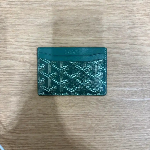 [BUNJANG] Goyard Saint-Sulpice Card Holder Green / 고야드 생쉴피스 카드지갑 그린