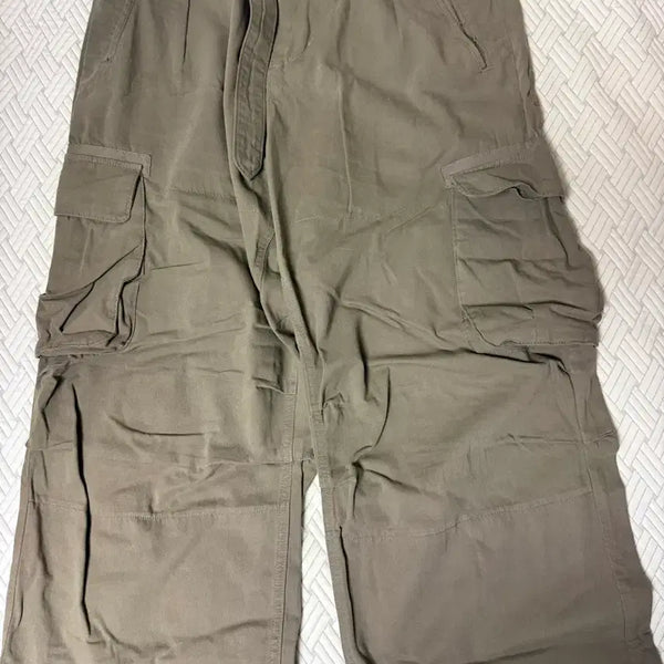 [BUNJANG] Poleretas Belted Cargo Pants Olive Grey / 3) 폴리테루 벨티드 카고 팬츠 올리브 그레이
