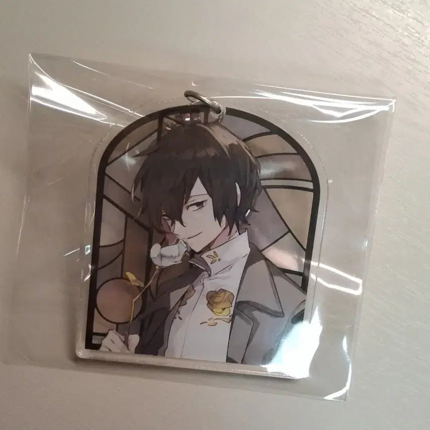 [BUNJANG] Bungo Stray Dogs Osamu Dazai Acrylic Keychain / 문스독 문호 스트레이 독스 다자이 오사무 아크릴 키링