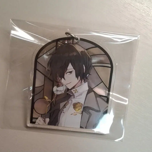 [BUNJANG] Bungo Stray Dogs Osamu Dazai Acrylic Keychain / 문스독 문호 스트레이 독스 다자이 오사무 아크릴 키링