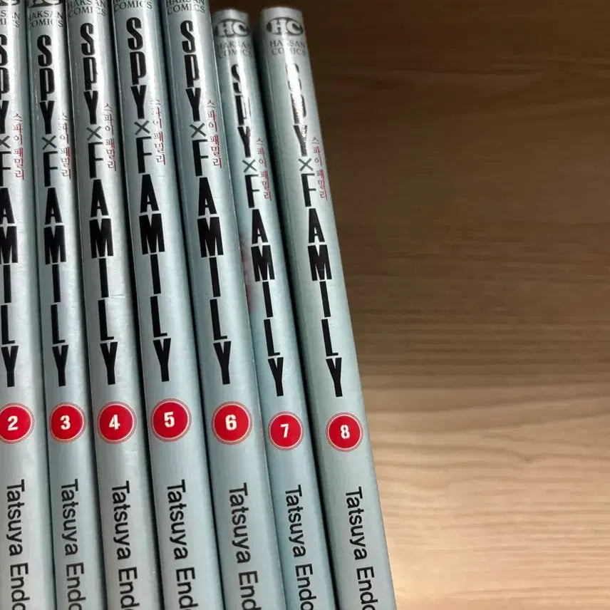 [BUNJANG] Spy × Family Complete Set Volumes 1-8 / 스파이패밀리 1권부터 8권까지