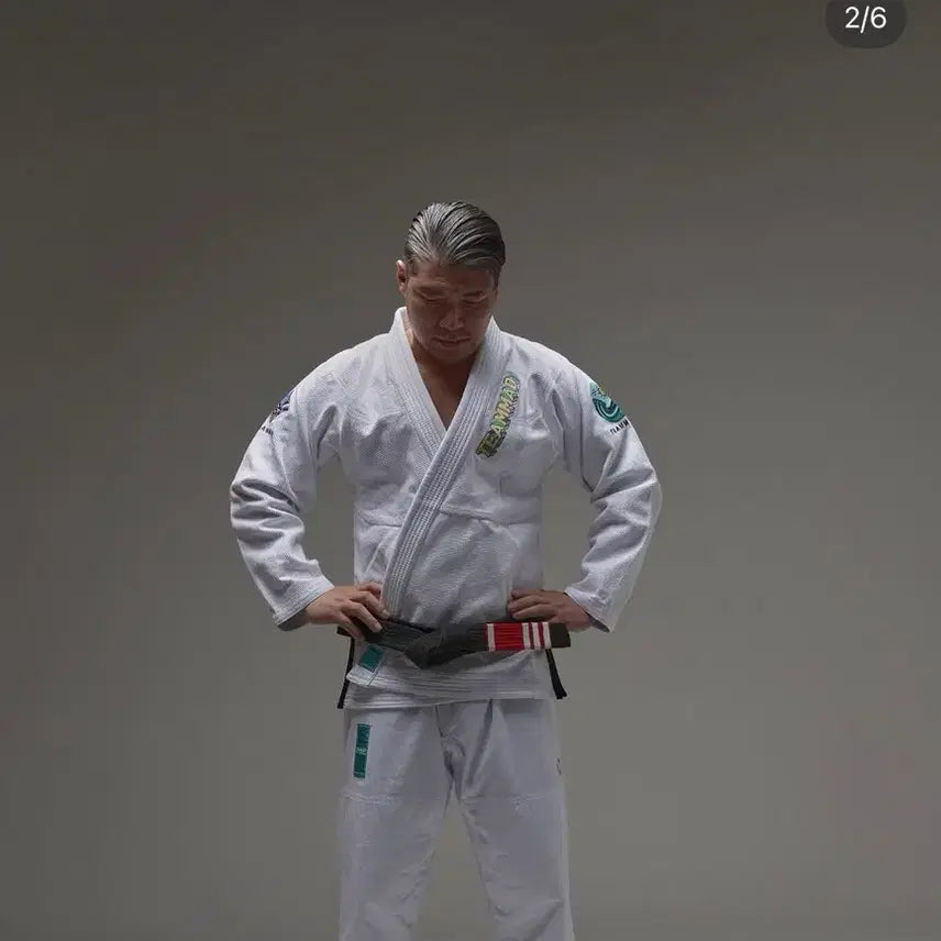 [BUNJANG] Team Mad Jiu Jitsu Gi A1 White / 팀매드 주짓수 도복 A1 사이즈 화이트 색상
