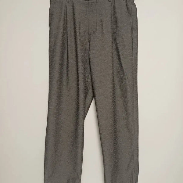 [BUNJANG] Epigram Summer Banding Slacks Charcoal Gray / [에피그램/82] 여름용 원턱 밴딩 썸머 슬랙스 (시어커서/그레이)