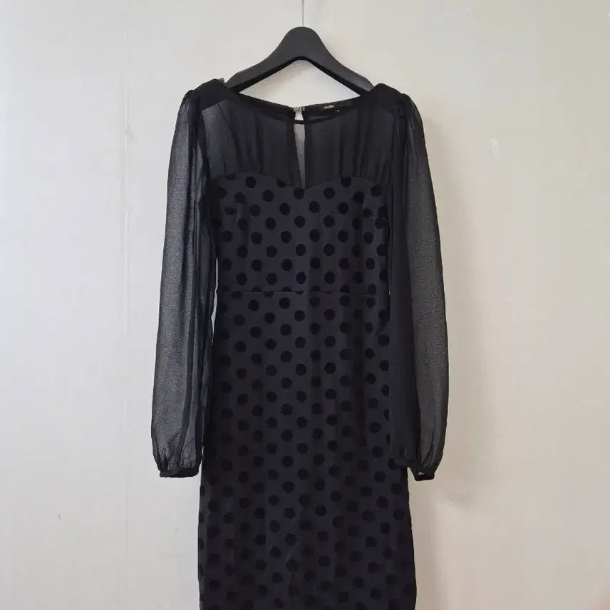 [BUNJANG] Maje Sheer Dress / 마쥬 시스루 원피스