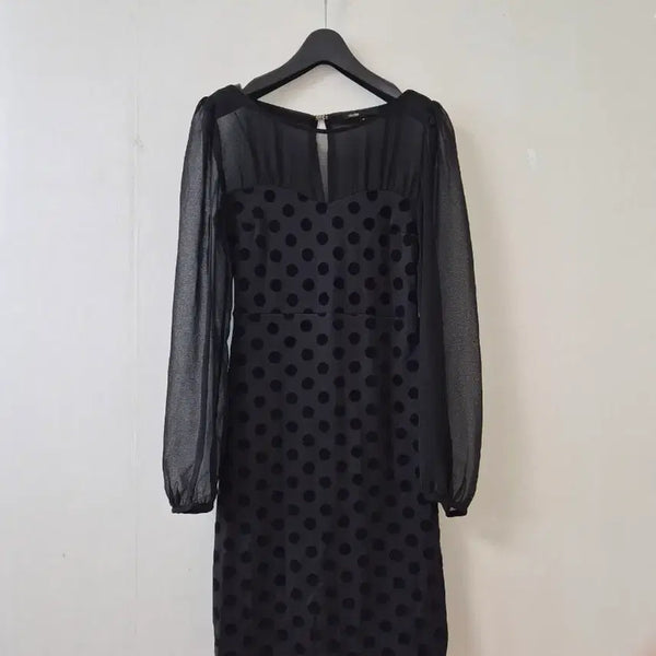 [BUNJANG] Maje Sheer Dress / 마쥬 시스루 원피스