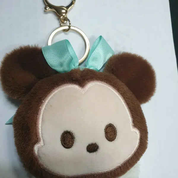 [BUNJANG] Disney Tsum Tsum Face Mirror Keychain / 디즈니 썸썸 얼굴 거울 키링(8/17까지만판매)