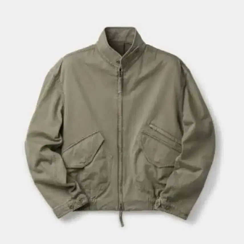 [BUNJANG] Coar Cation Washed Trimming Collar Jumper / 쿠어 카치온 워시드 트리밍 카라 점퍼